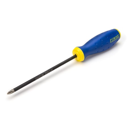 Estwing PH2 x 6" Philips Magnetic Diamond Tip Screwdriver with Ergonomic Handle 42447-06